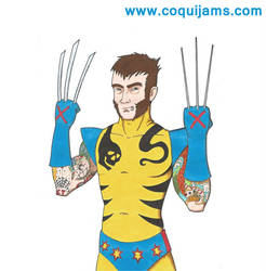 Punk Wolverine by Daniel Ramirez of CoquiJams.com