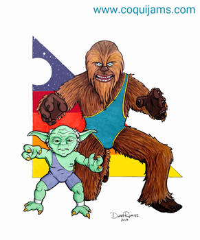 The Galaxy Express: The Mighty Chewbacca and Yoda