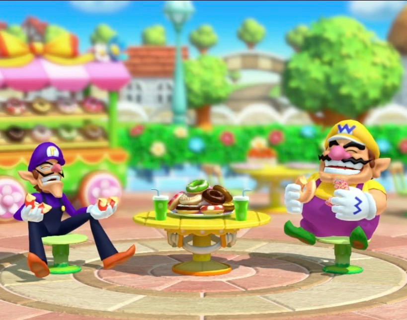 Wario And Waluigi Love Eating Donut By Ybwz92 On DeviantArt wario-and-waluigi-love-eating-donut-by-ybwz92-on-deviantart