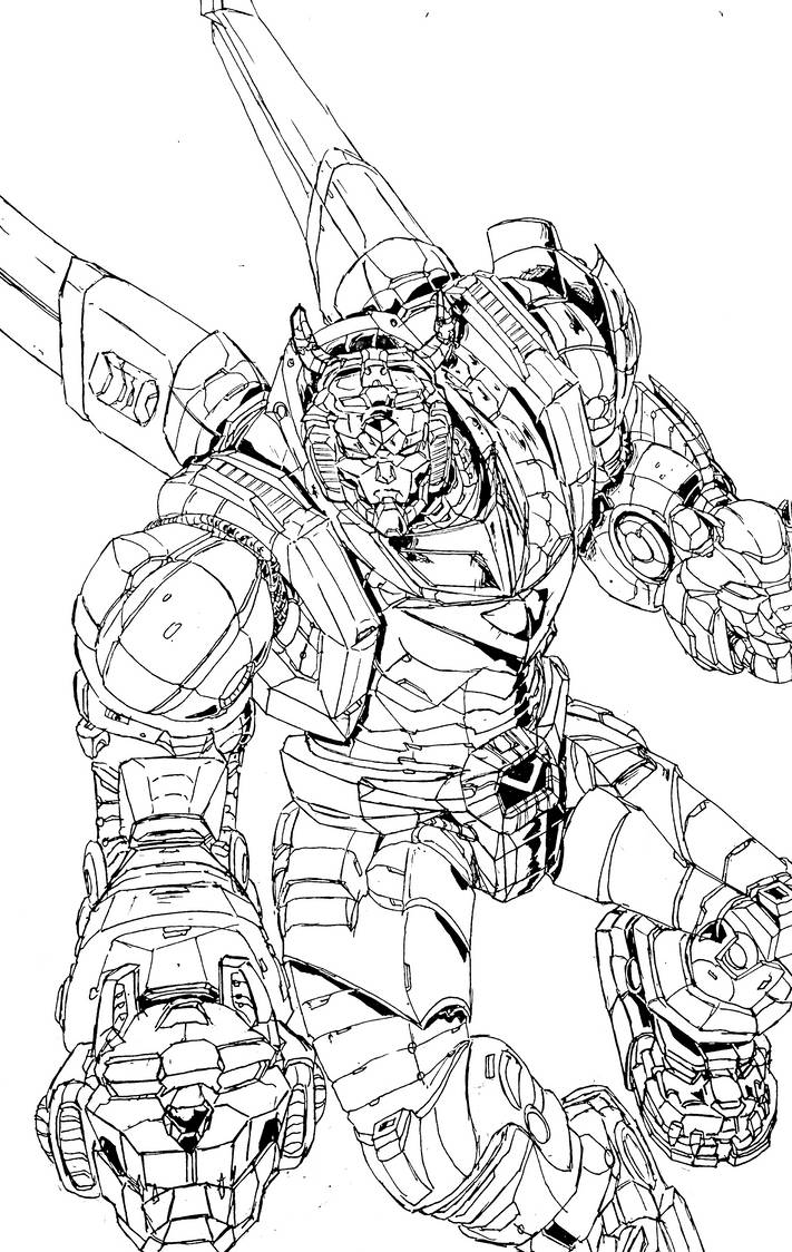 Voltron Line Art By Batcom12345 On DeviantArt