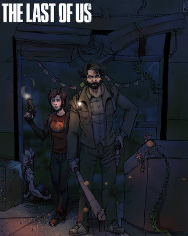 Joel, Ellie and Tommy by CaiPott on DeviantArt