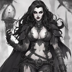 Vampiress Powerful Dark Fantasy