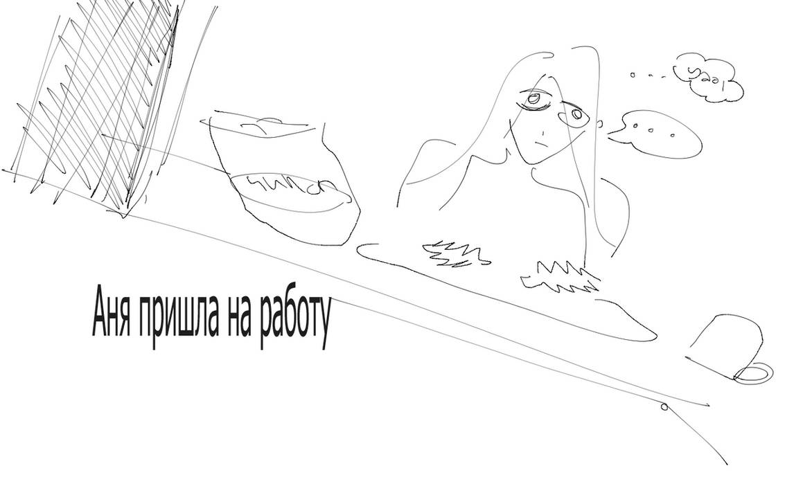 Sad routine where my main oc named Anya by cif3rbl00d on DeviantArt