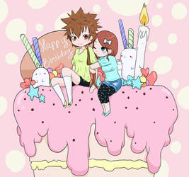 Tsuna's Birthday Cake!