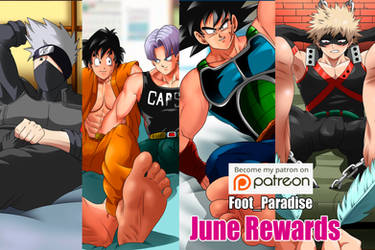 June reward on Patreon by FootParadise