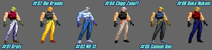 (MUGEN) Omega Rugal by Falcon Rapper - Palettes by Kater15 on DeviantArt