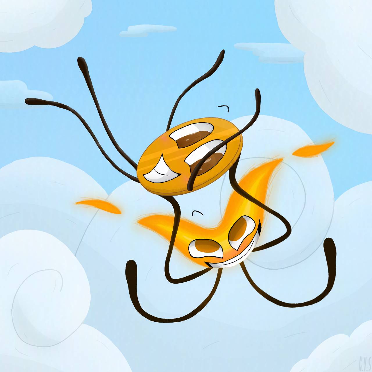 Bfdi Fly Flying Buddies! // BFB by CyclesProductions on DeviantArt