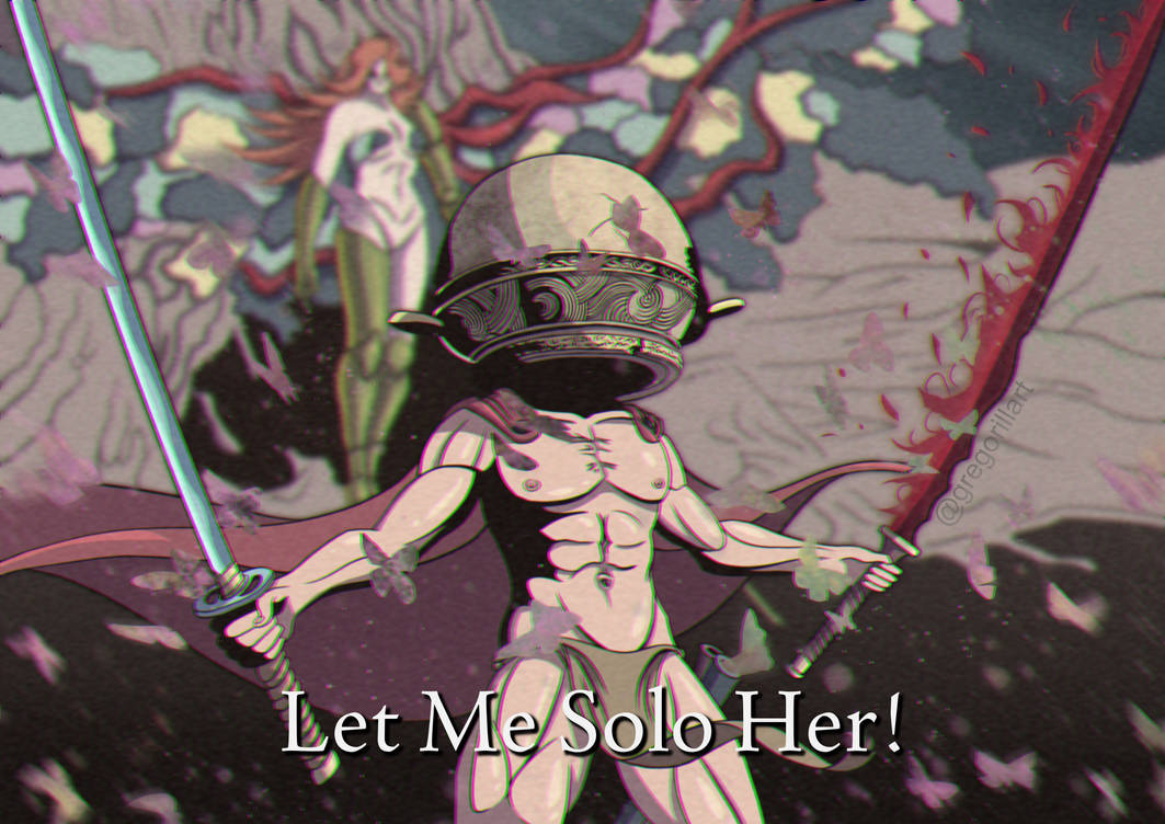 Let me solo her by Imaginary-Blue on DeviantArt