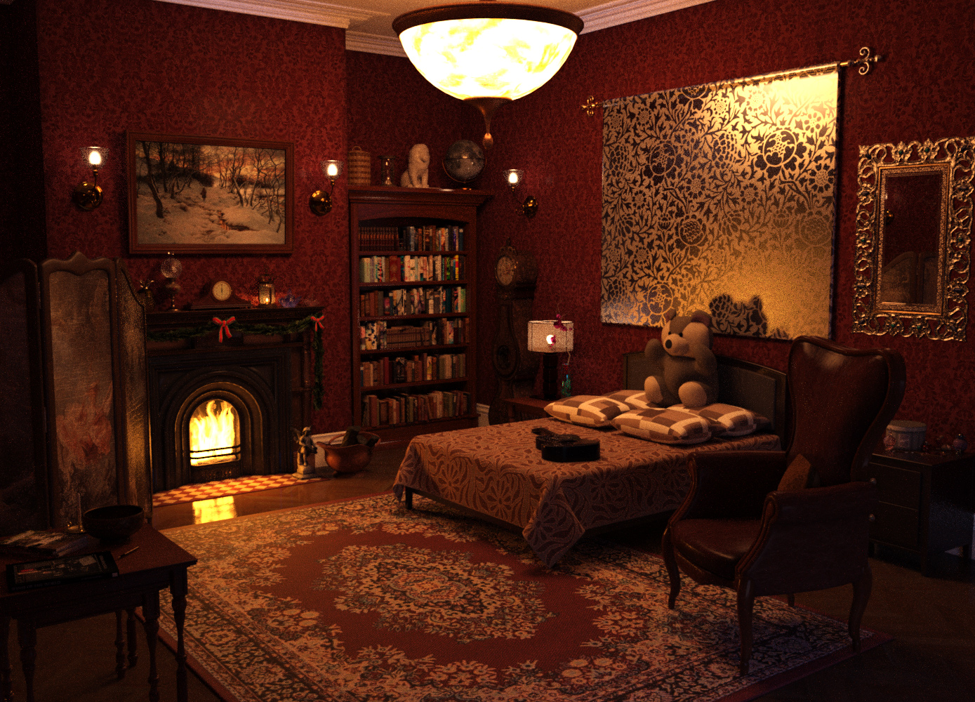 Mathilda's room by kummindrottning on DeviantArt