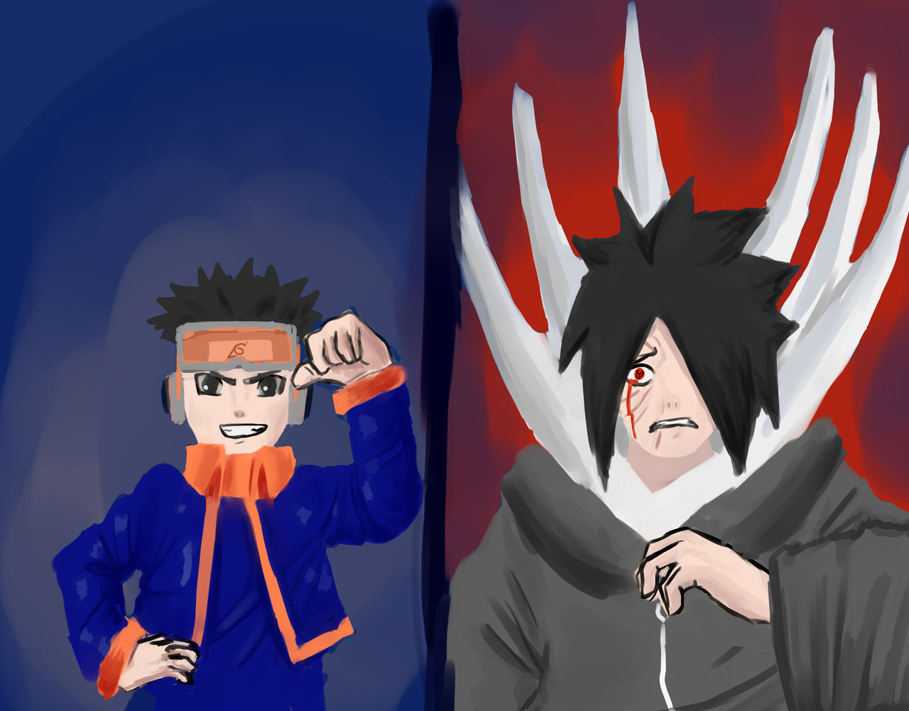 Another obito art by SAMMYDATBOI on DeviantArt