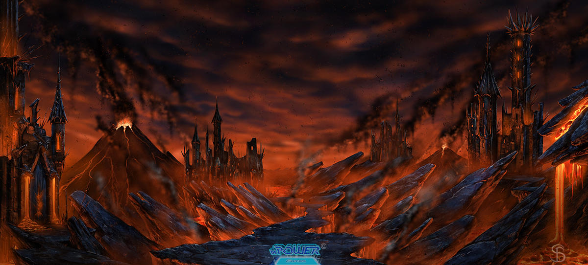 Fiery World by sbartinspace on DeviantArt