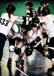 Roller Derby Jammer Block