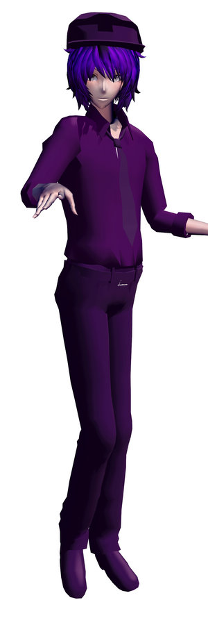 Purple Guy GIF