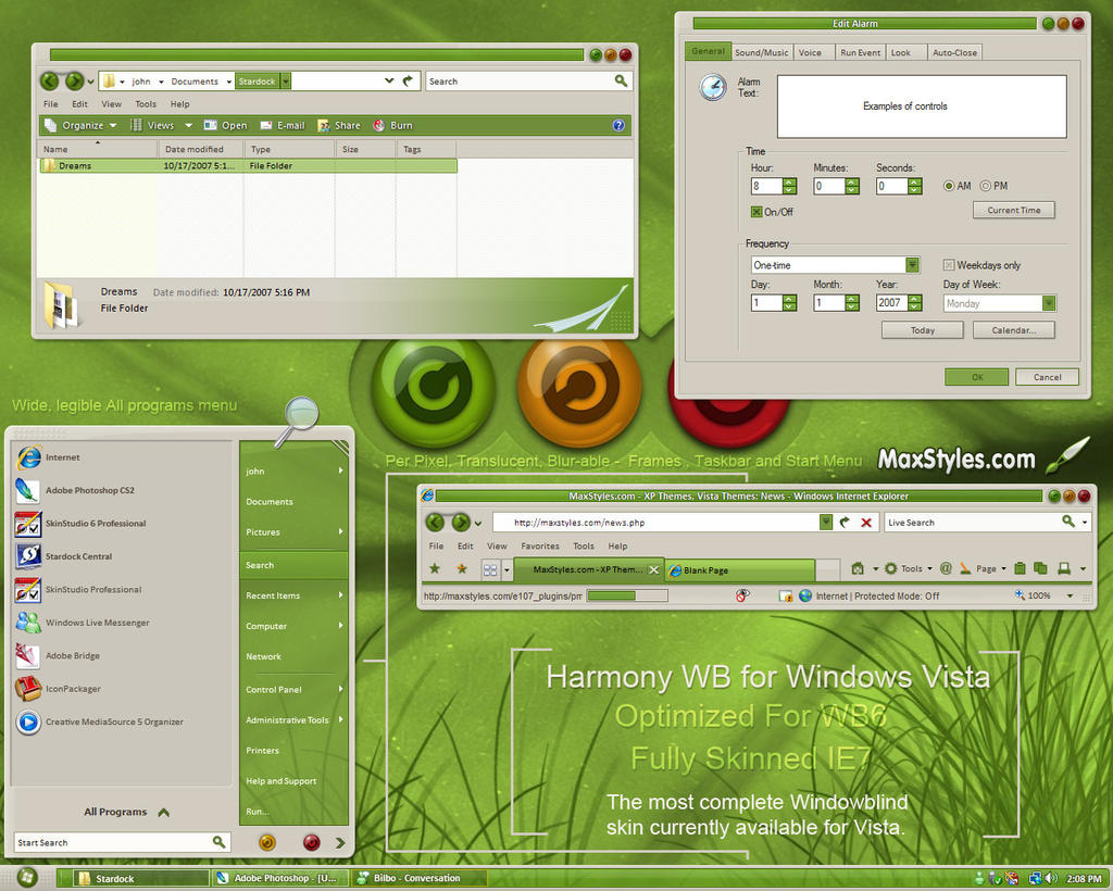 Harmony for Vista