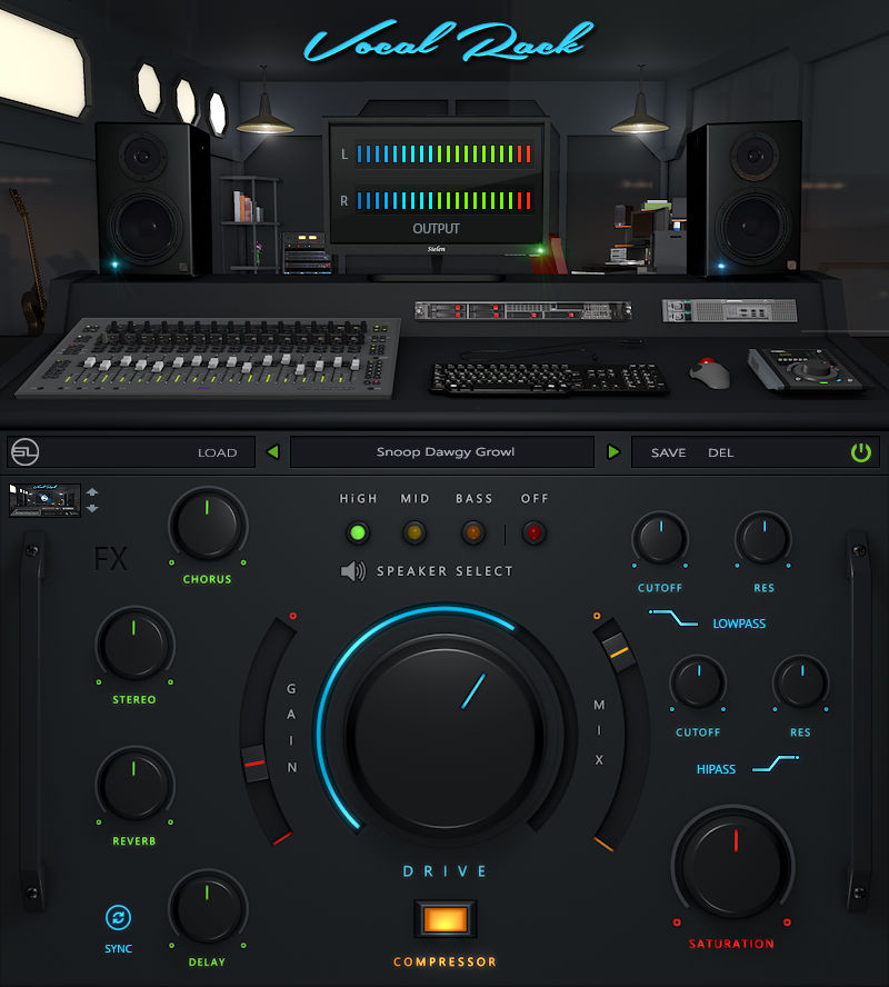 Voice Rack Vocal Rack UI by vStyler on DeviantArt