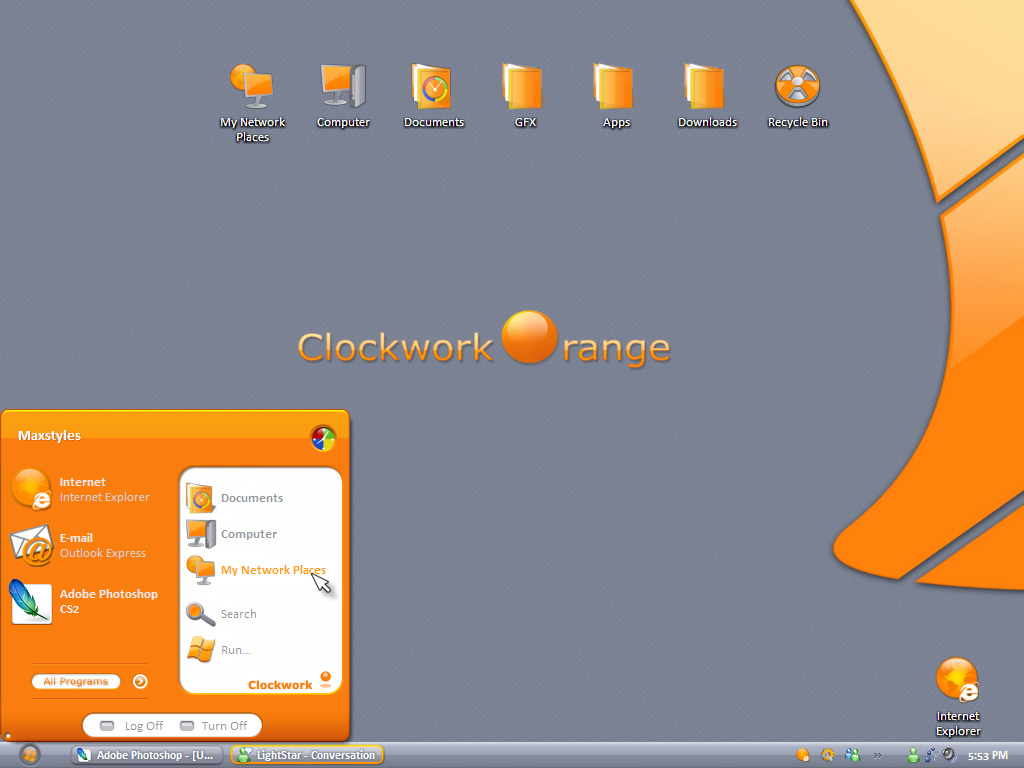 ClockWork Orange Gui Kit