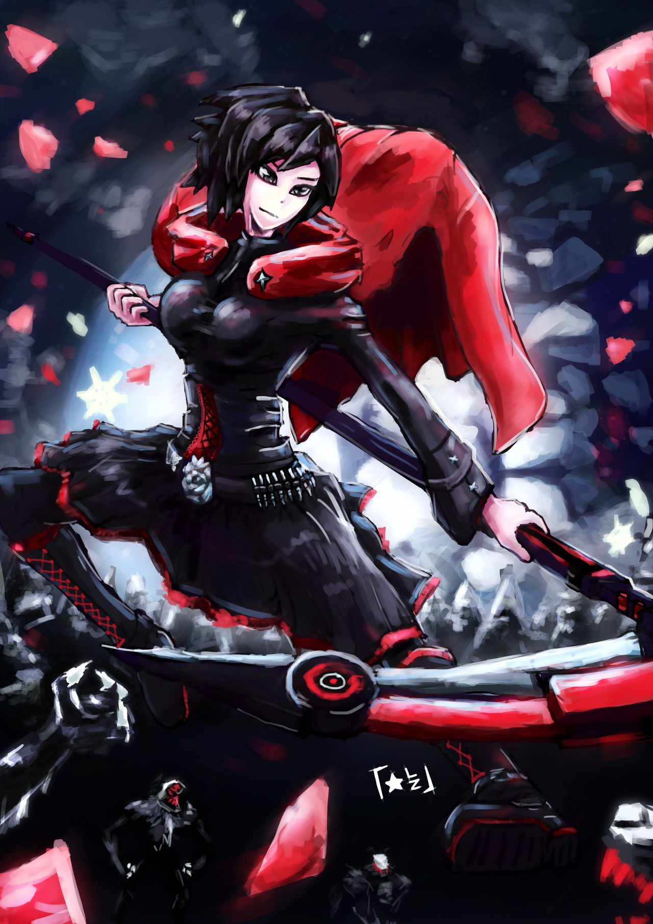 Ruby Roses Rwby Ruby Rose - RWBY by Zaylidin on DeviantArt