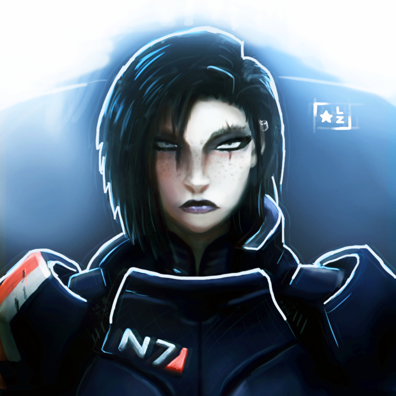 Lily Command Grab Commander Lily Shepard by Zaylidin on DeviantArt