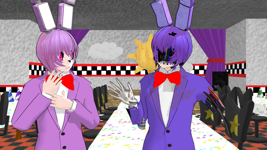 [MMD] Bunnies being bunnies