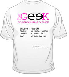 Team Geek shirt back