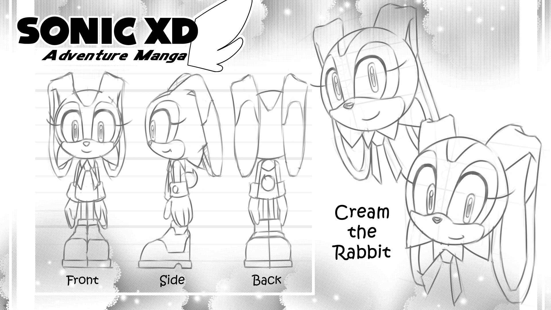Cream The Rabbit Drawing Guide Cream the Rabbit - Ref Board by Chaos-sees-you on DeviantArt