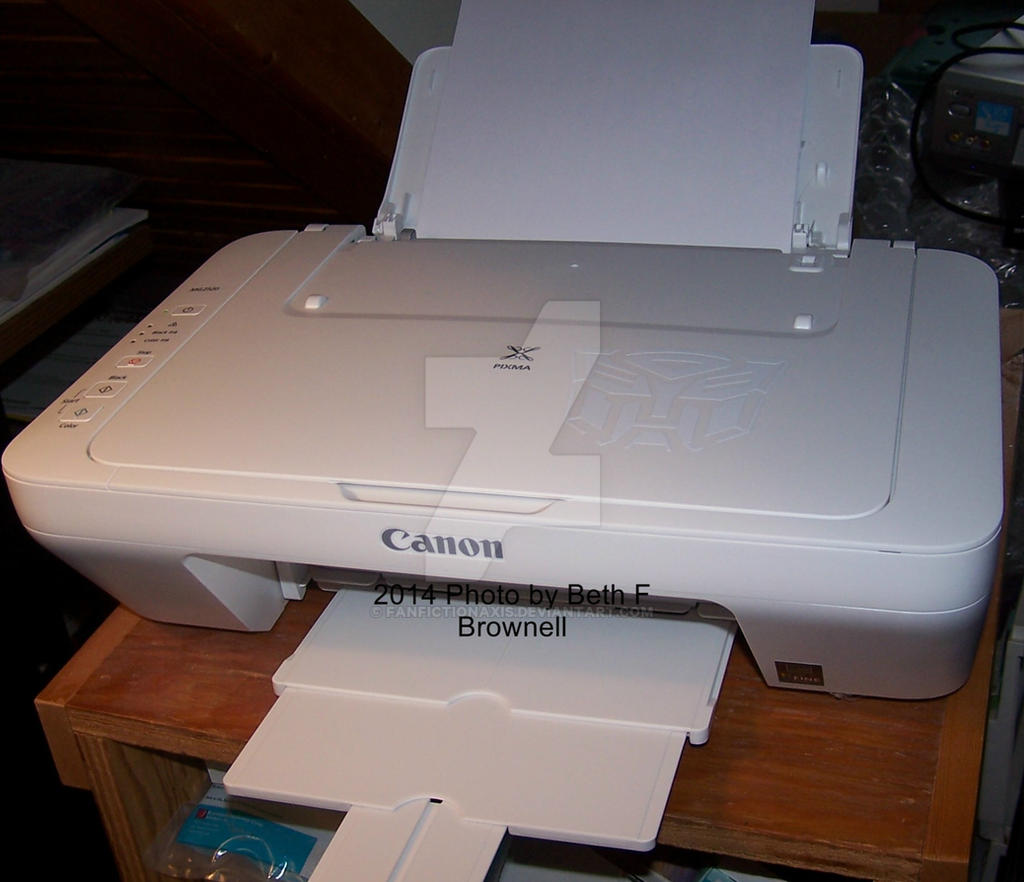 My New Canon Pixma Mg2500 Series Printer By Fanfictionaxis On Deviantart