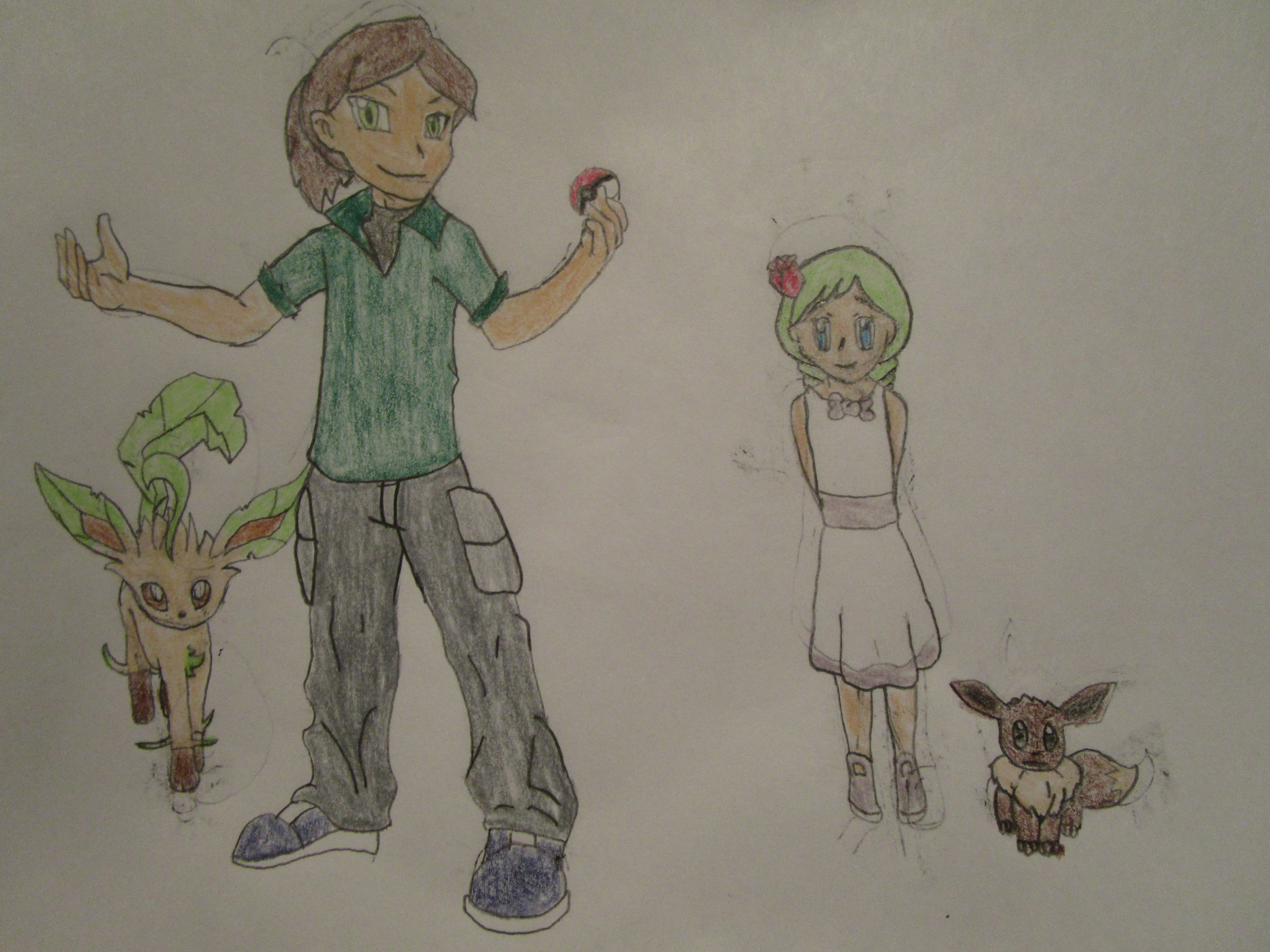 Pokemon Cole and Rosette