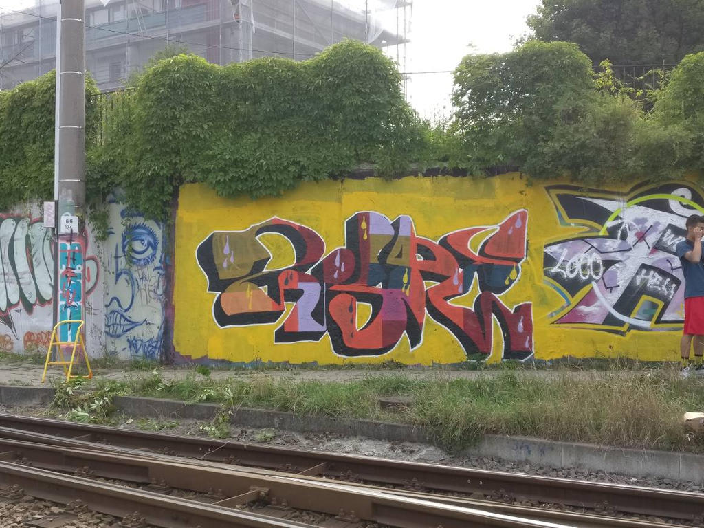 Graffiti Rk9 graffiti by karatekugler on DeviantArt