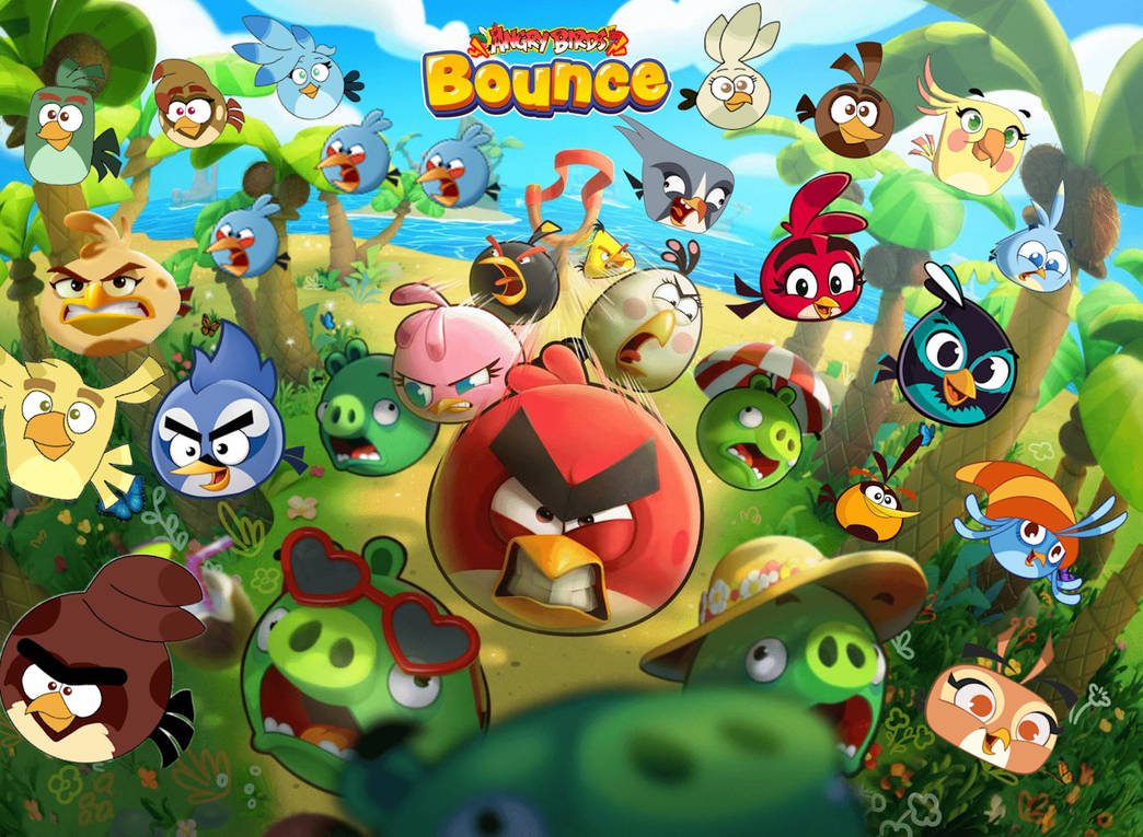 Angry Birds Bounce with Stella and Silver's Flock! by RedBird1578 on ...