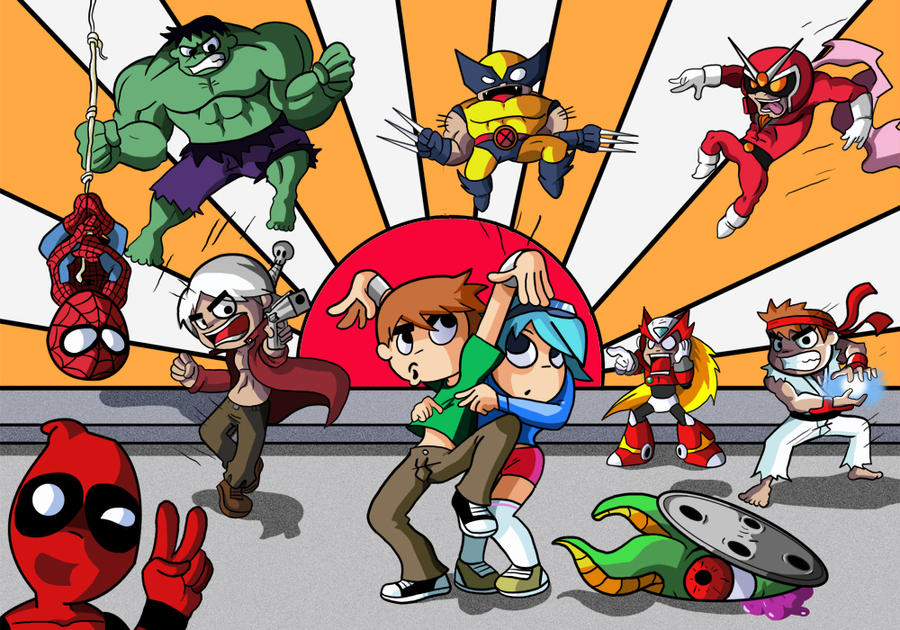 Scott Pilgrim vs Marvel Capcom