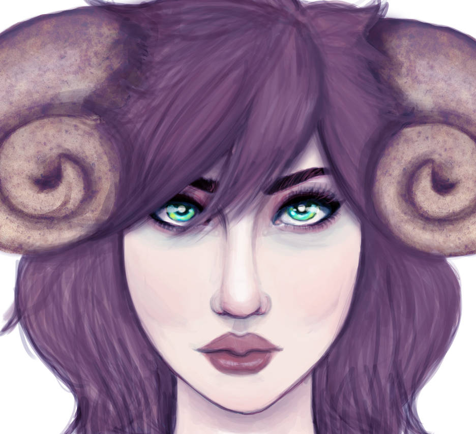 Ram Girl by minamonstrosity on DeviantArt