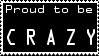 Crazy - Stamp by GothicTearDrop