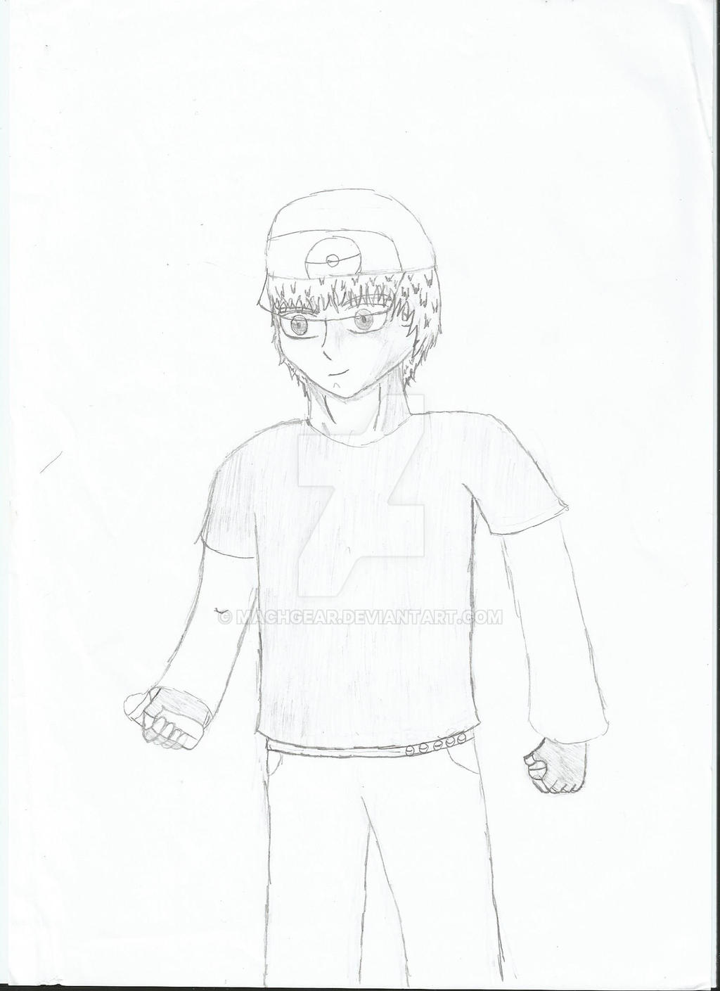 Random Pokemon Trainer by MachGear on DeviantArt