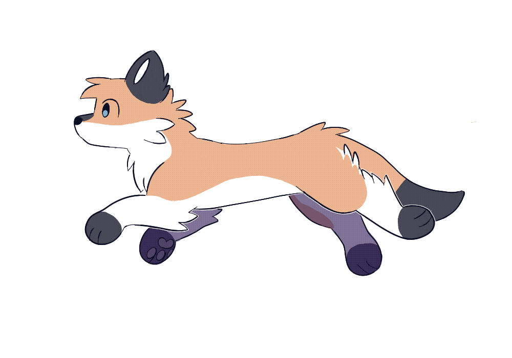 Fox Running Loop fox run cycle by grimaIkin on DeviantArt