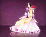 Wedding dress for Snow White by Opaphir