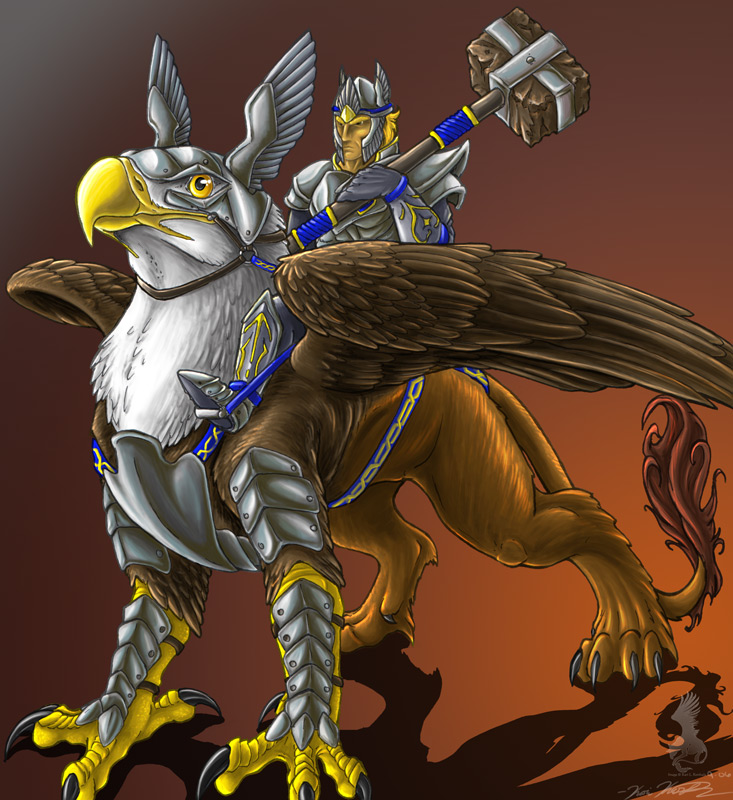 Griffin Rinder Griffin Rider by YamiGriffin on DeviantArt