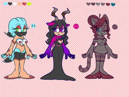 Adoptables #5 (2/3 Open) (Valentine's Inspired)