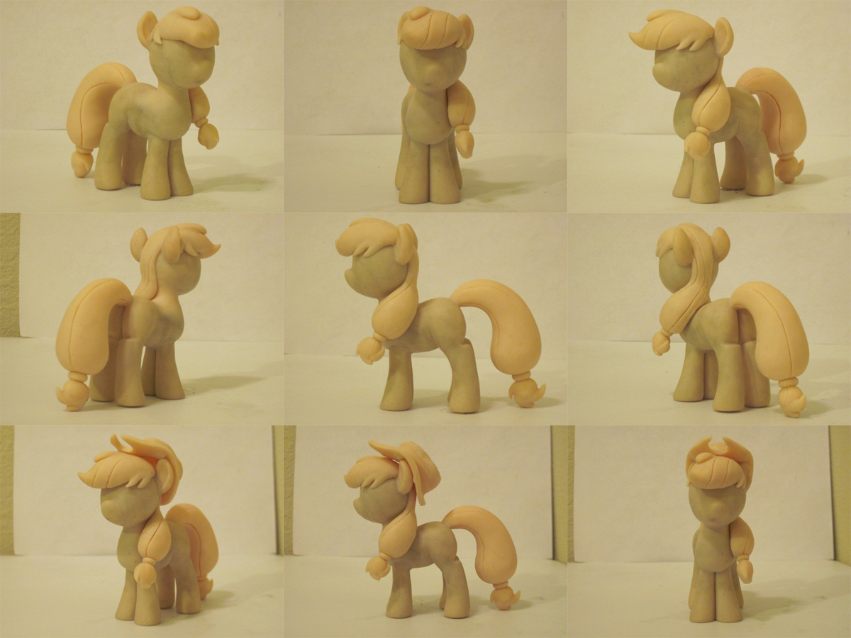 Applejack My Little Pony Custom Sculpture WIP