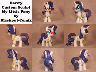Rarity My Little Pony FiM Custom Sculpture