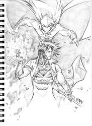 Gambit and Moonknight commission