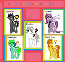 (OPEN) Adoptables Mares Batch #1!