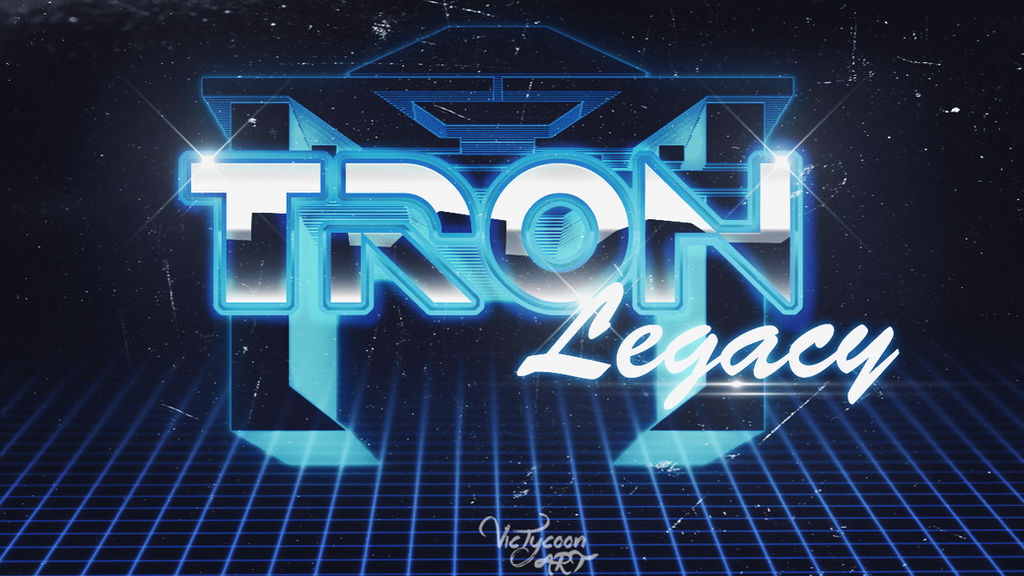 Tron Legacy LOGO Retro