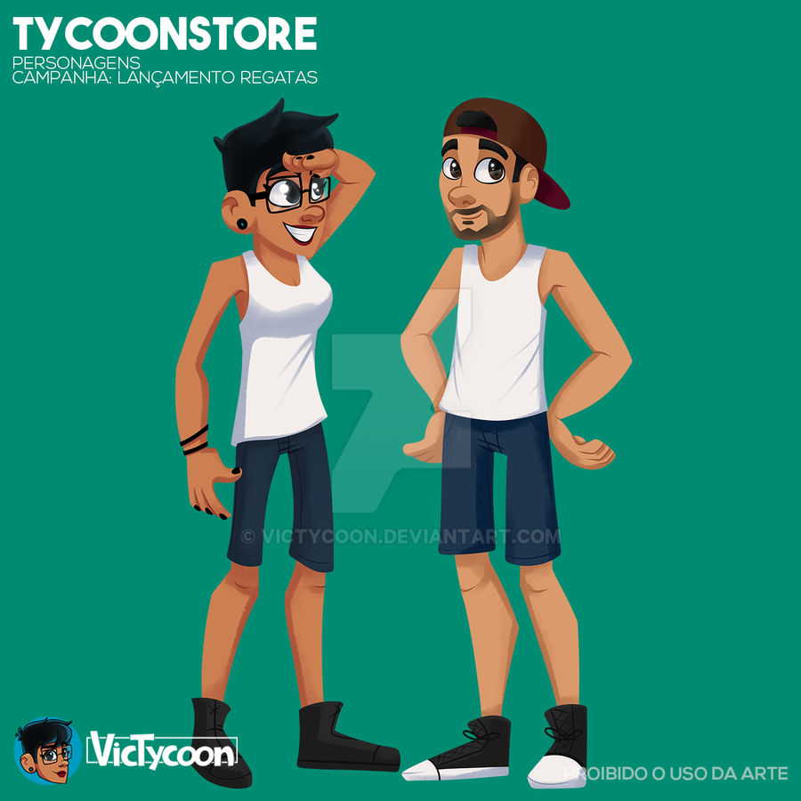 PERSONAGENS - Campanha Regatas (TycoonStore) by VicTycoon on DeviantArt