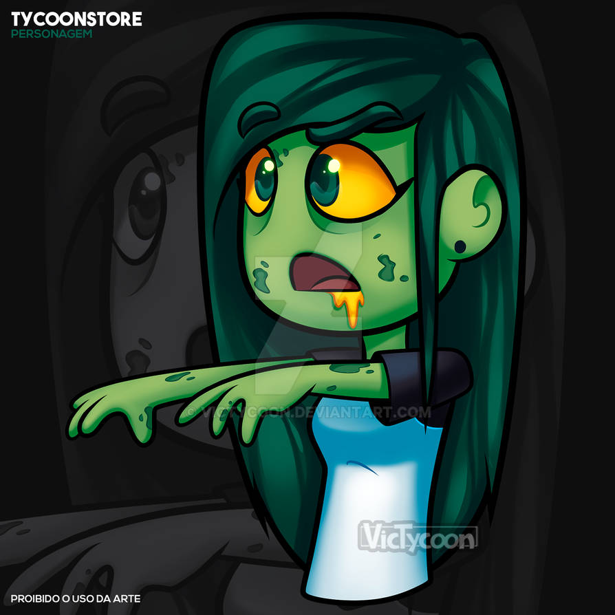 PERSONAGEM - Halloween Garota Zumbi (TycoonStore) by VicTycoon on DeviantArt