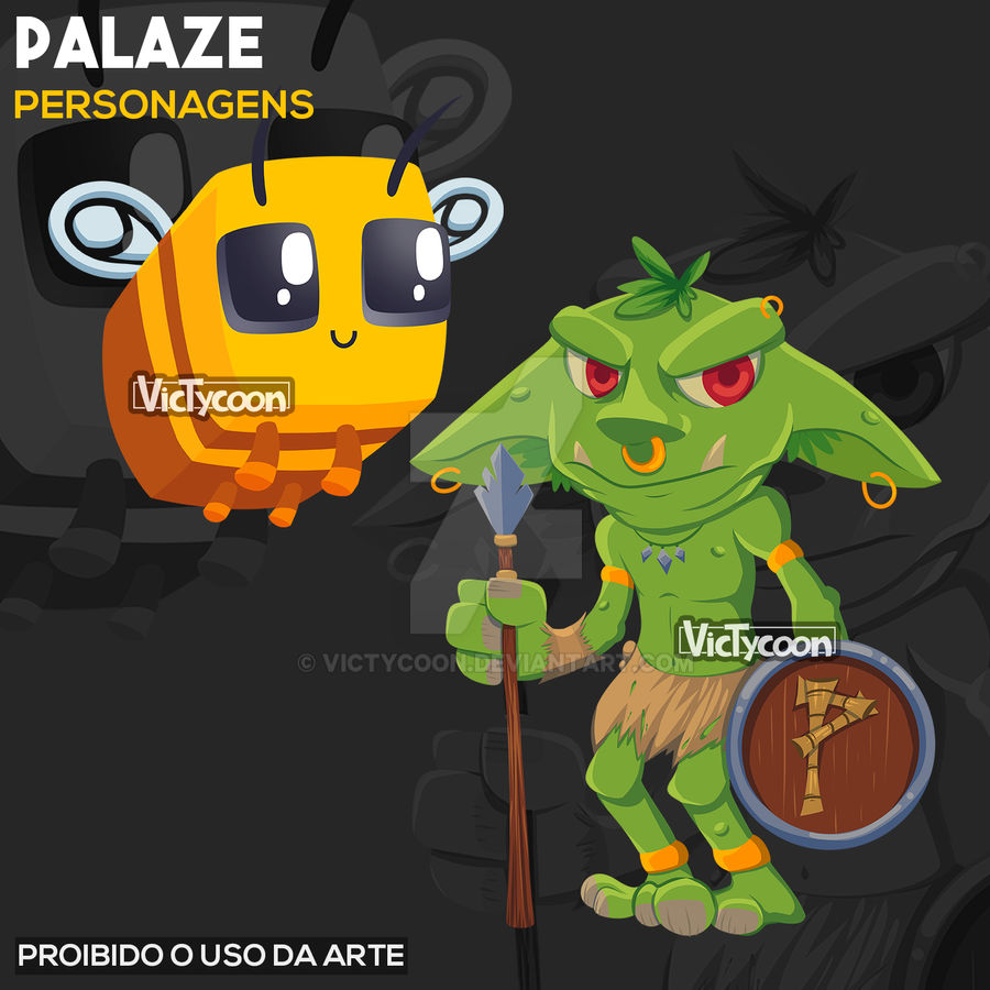 PERSONAGENS - Palaze (Minecraft Server) by VicTycoon on DeviantArt