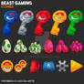 ICONES - Beast Gaming (Game Icons)