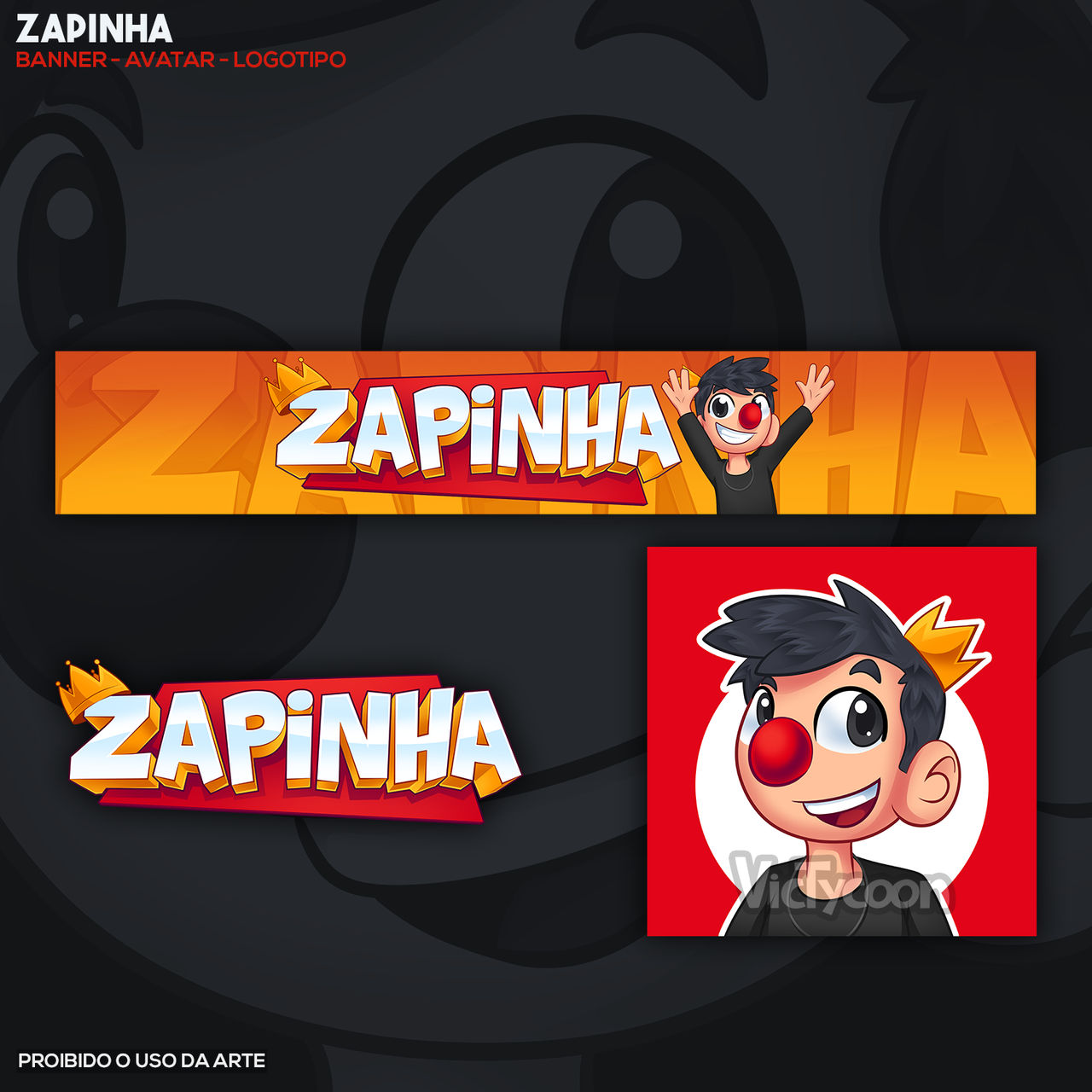 BANNER, AVATAR e LOGO - Zapinha (Canal Roblox) by VicTycoon on DeviantArt