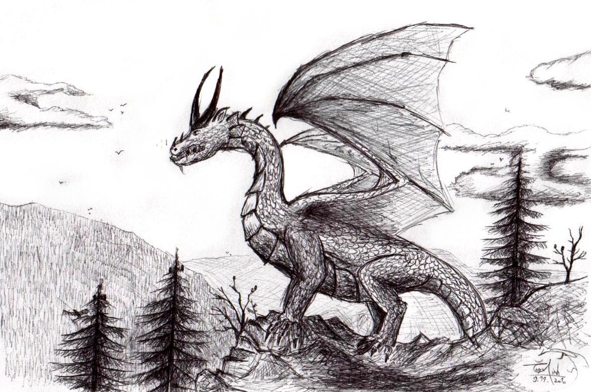 Dragon $-w- ballpoint pen