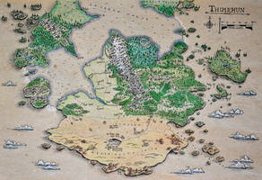 DnD world map