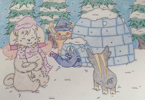 Bi-Weekly Prompt #61: Pet Snow Day